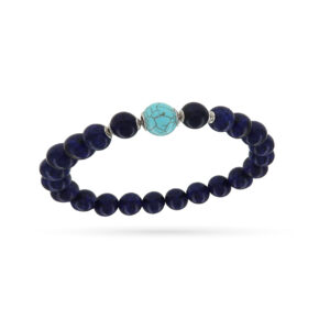 Bracciale con lapis e turchese